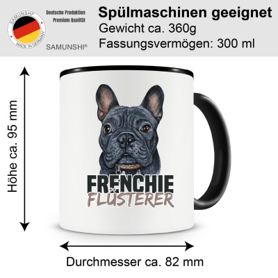 Tasse mit dem Motiv Frenchie Flsterer - Ansicht 2