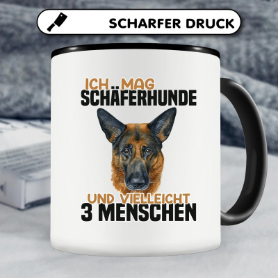 Tasse mit dem Motiv Ich mag Schferhunde - Ansicht 4