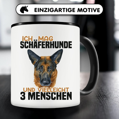 Tasse mit dem Motiv Ich mag Schferhunde - Ansicht 5