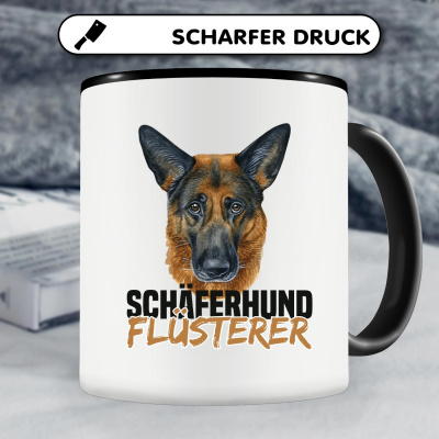 Tasse mit dem Motiv Schferhund Flsterer - Ansicht 4