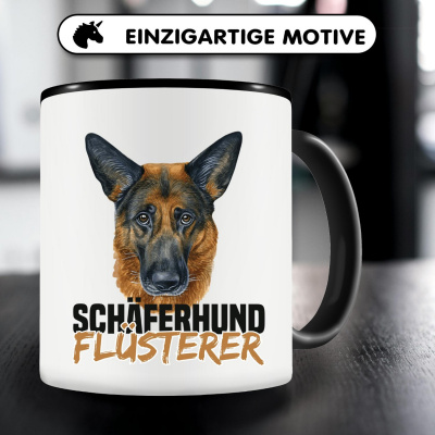 Tasse mit dem Motiv Schferhund Flsterer - Ansicht 5
