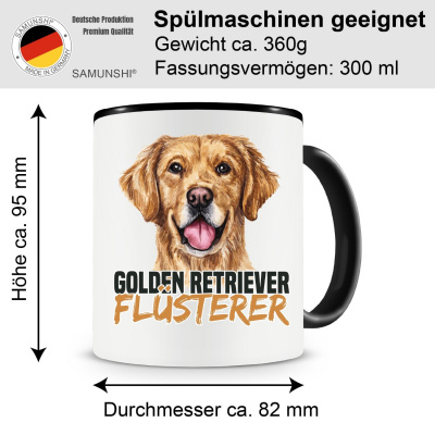 Tasse mit dem Motiv Golden Retriever Flsterer - Ansicht 2