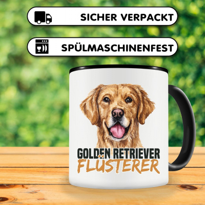 Tasse mit dem Motiv Golden Retriever Flsterer - Ansicht 3