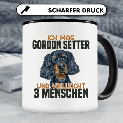 Tasse mit dem Motiv Ich mag Gordon Setter - Ansicht 4