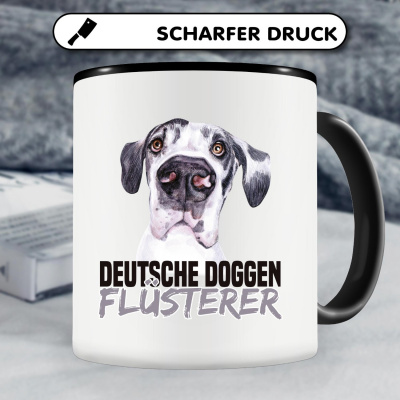 Tasse mit dem Motiv Deutsche Doggen Flsterer - Ansicht 4