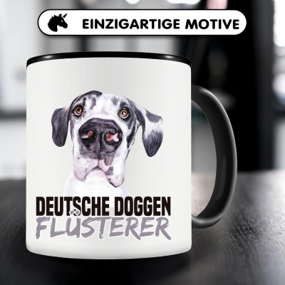 Tasse mit dem Motiv Deutsche Doggen Flsterer - Ansicht 5