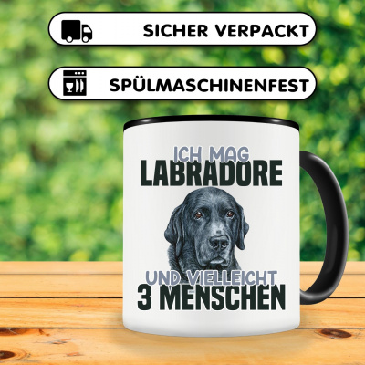 Tasse mit dem Motiv Ich mag Labradore - Ansicht 3