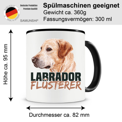 Tasse mit dem Motiv Labrador Flsterer - Ansicht 2