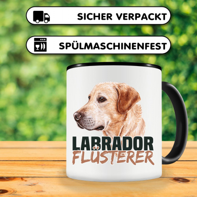 Tasse mit dem Motiv Labrador Flsterer - Ansicht 3