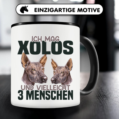 Tasse mit dem Motiv Ich mag Xolos - Ansicht 5