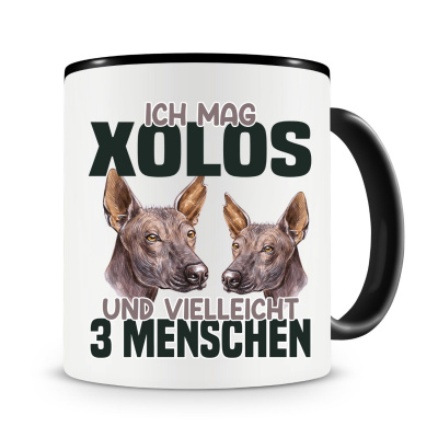 Tasse mit dem Motiv Ich mag Xolos