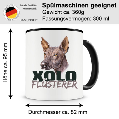 Tasse mit dem Motiv Xolo Flsterer - Ansicht 2