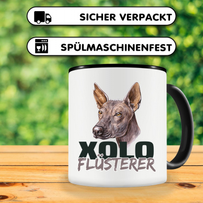 Tasse mit dem Motiv Xolo Flsterer - Ansicht 3