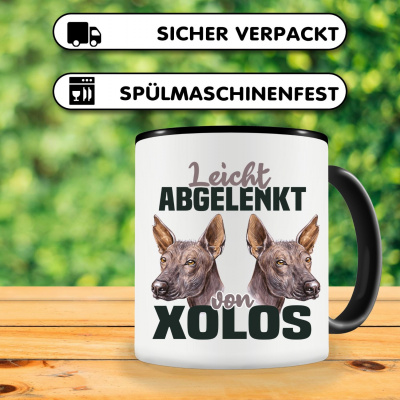 Tasse mit dem Motiv Leicht abgelenkt von Xolos - Ansicht 3