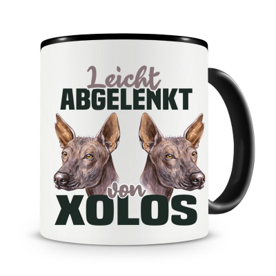 Tasse mit dem Motiv Leicht abgelenkt von Xolos