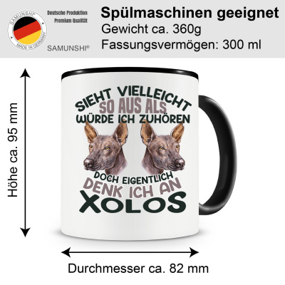 Tasse mit dem Motiv Sieht vielleicht so aus Xolo - Ansicht 2