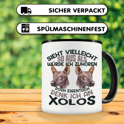 Tasse mit dem Motiv Sieht vielleicht so aus Xolo - Ansicht 3