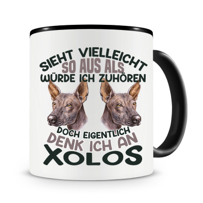 Tasse mit dem Motiv Sieht vielleicht so aus Xolo
