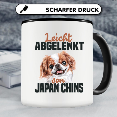 Tasse mit dem Motiv Leicht abgelenkt von Japan Chins - Ansicht 4