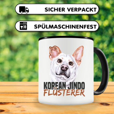 Tasse mit dem Motiv Korean Jindo Flsterer - Ansicht 3