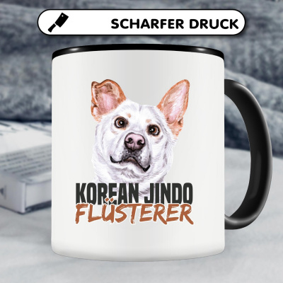 Tasse mit dem Motiv Korean Jindo Flsterer - Ansicht 4