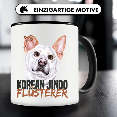 Tasse mit dem Motiv Korean Jindo Flsterer - Ansicht 5