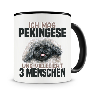 Tasse mit dem Motiv Ich mag Pekingese
