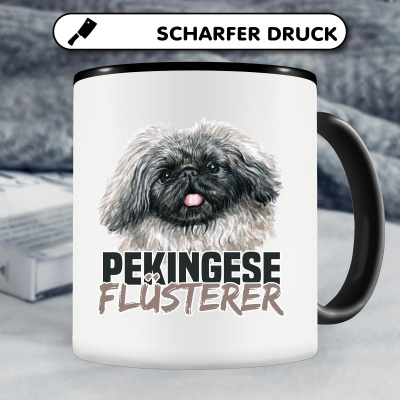 Tasse mit dem Motiv Pekingese Flsterer - Ansicht 4