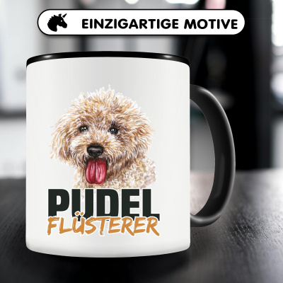 Tasse mit dem Motiv Pudel Flsterer - Ansicht 5