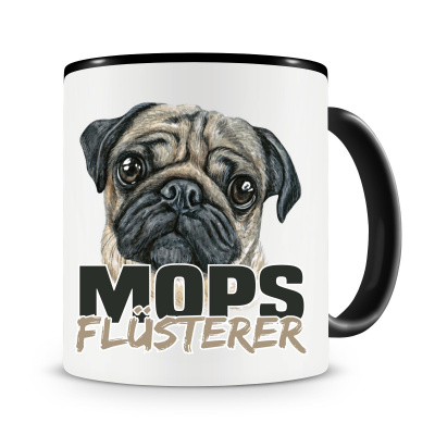 Tasse mit dem Motiv Mops Flsterer