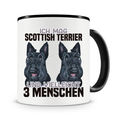 Tasse mit dem Motiv Ich mag Scottish Terrier