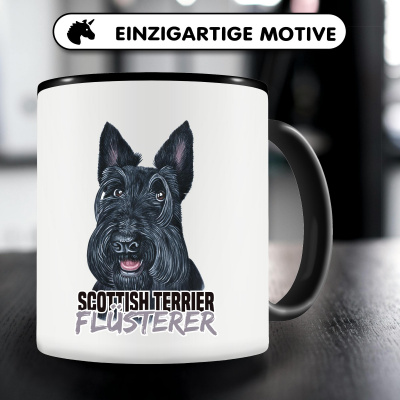 Tasse mit dem Motiv Scottish Terrier Flsterer - Ansicht 5