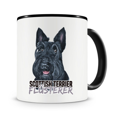 Tasse mit dem Motiv Scottish Terrier Flsterer