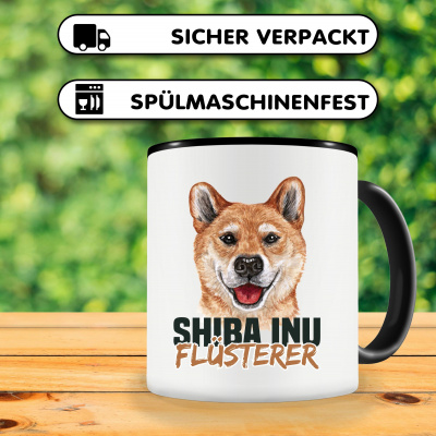 Tasse mit dem Motiv Shiba Inu Flüsterer - Ansicht 3
