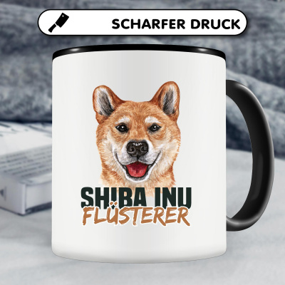 Tasse mit dem Motiv Shiba Inu Flüsterer - Ansicht 4