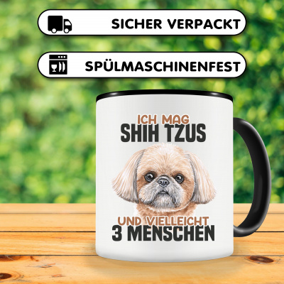 Tasse mit dem Motiv Ich mag Shih Tzus - Ansicht 3