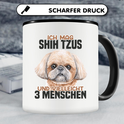 Tasse mit dem Motiv Ich mag Shih Tzus - Ansicht 4