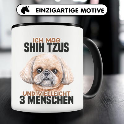 Tasse mit dem Motiv Ich mag Shih Tzus - Ansicht 5