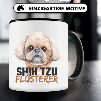 Tasse mit dem Motiv Shih Tzu Fl�sterer - Ansicht 5