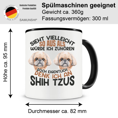Tasse mit dem Motiv Sieht vielleicht so aus Shih Tzu - Ansicht 2