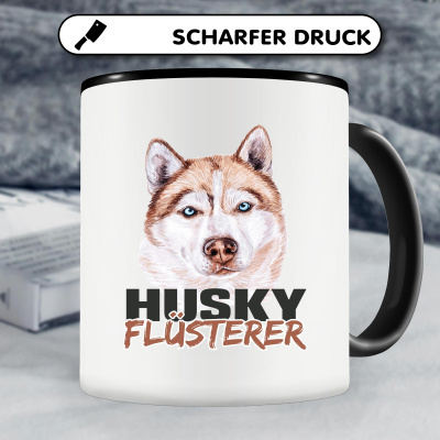 Tasse mit dem Motiv Husky Flsterer - Ansicht 4