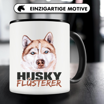 Tasse mit dem Motiv Husky Flsterer - Ansicht 5