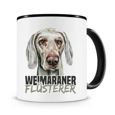 Tasse mit dem Motiv Weimaraner Flsterer