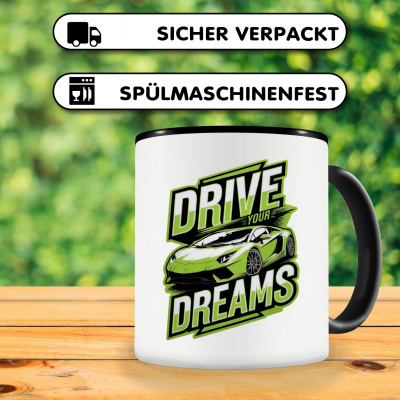 Tasse mit dem Motiv Drive Your Dreams - Ansicht 4