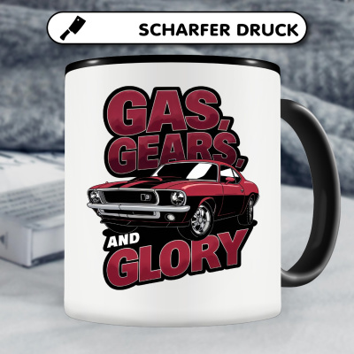 Tasse mit dem Motiv Gas Gear and Glory - Ansicht 5