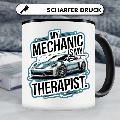 Tasse mit dem Motiv My Mechanic is my Therapist - Ansicht 5