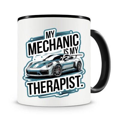 Tasse mit dem Motiv My Mechanic is my Therapist