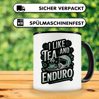 Tasse mit dem Motiv Tea and Enduro - Ansicht 4