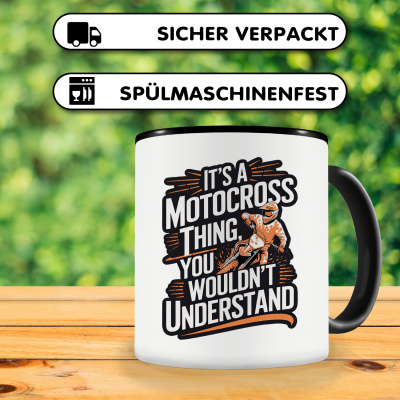 Tasse mit dem Motiv It's A Motocross Thing - Ansicht 4