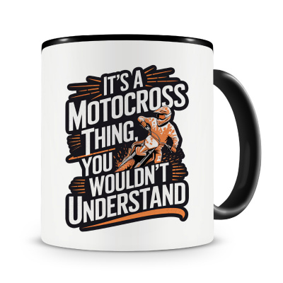 Tasse mit dem Motiv It s A Motocross Thing